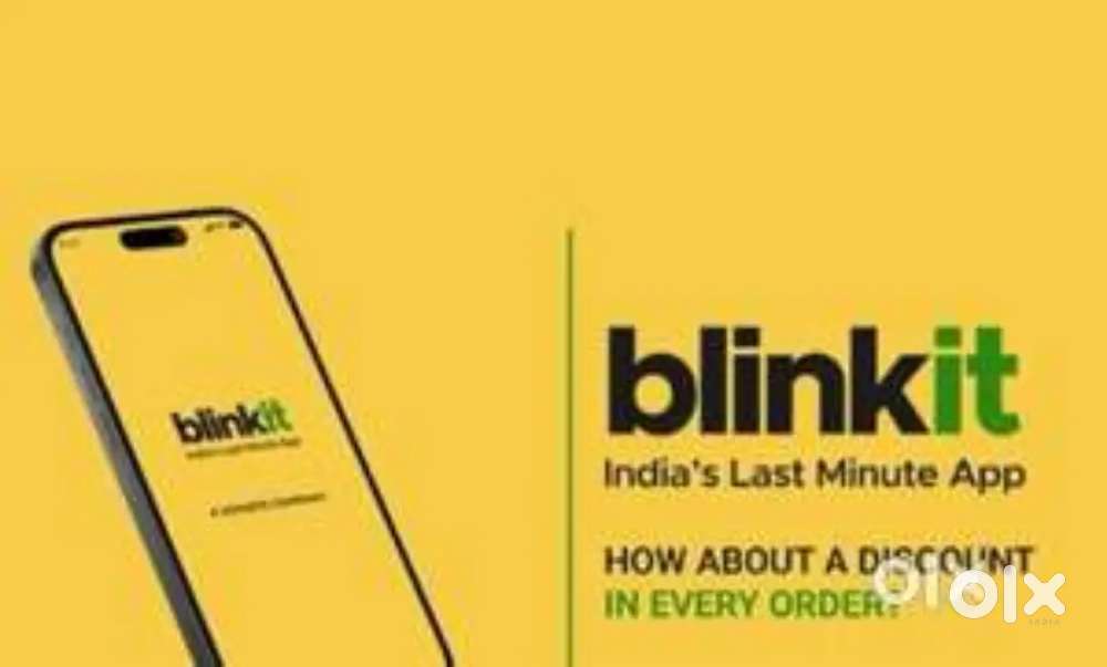 NADIAD BLINKIT DELIVERY BOY (EARN RS.55,000 TO RS.70,000)