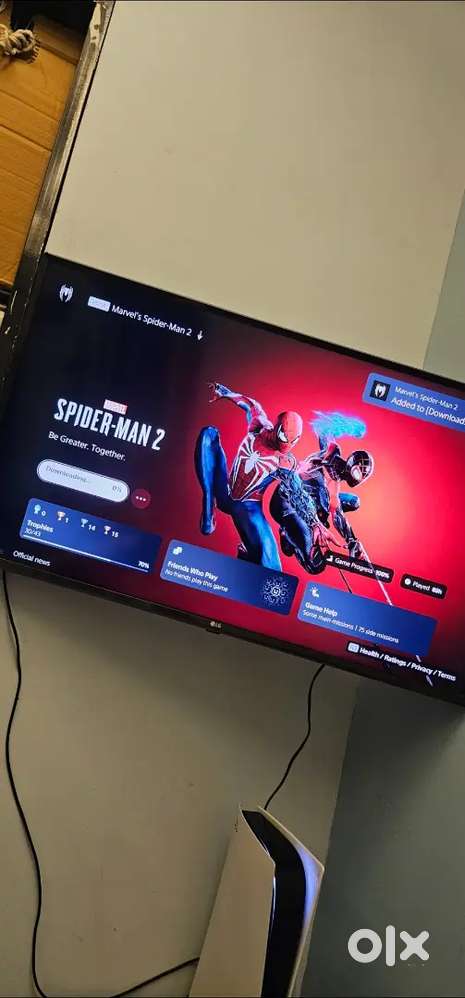 LG 43 inch 4k Smart tv Web os
