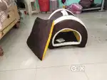 Medium size pet can fit a dog and 5 cat easily (foldable)