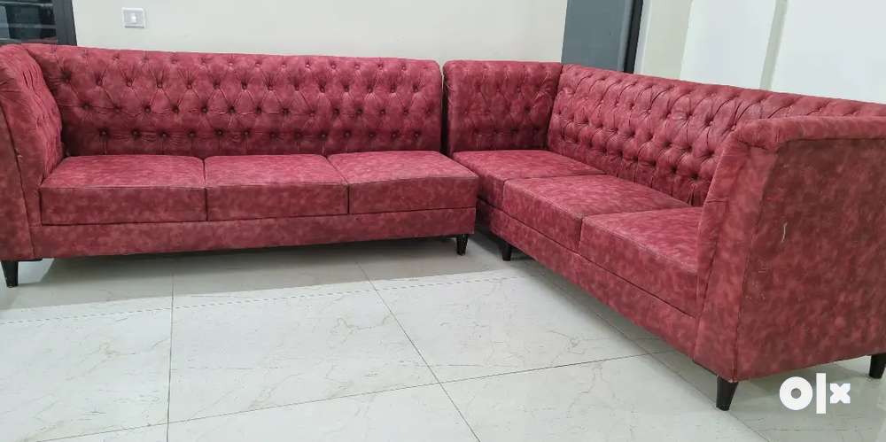 Sofa 6 seater, 4 seater dining set with table