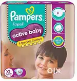 Pampers premium tape style diapersXl