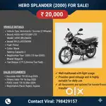 ​Hero Honda Splendor - Good Condition