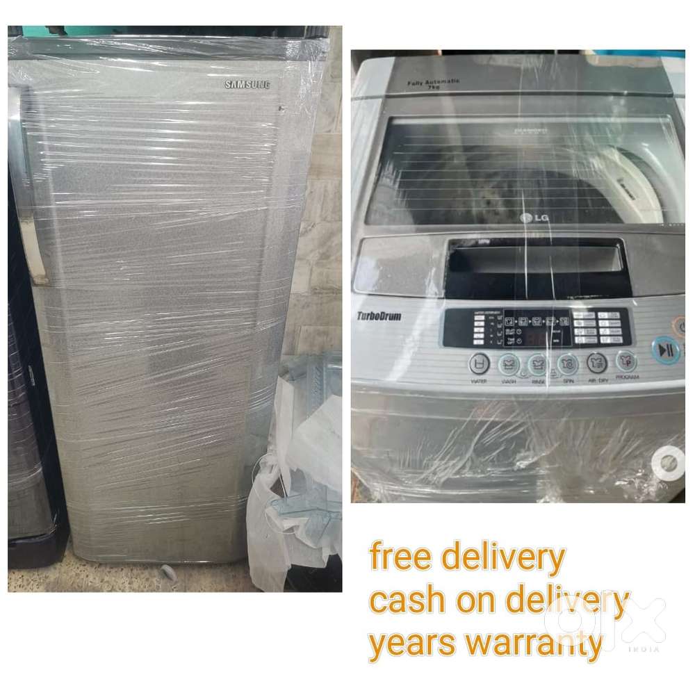 used fridge/ washing machine/ free delivery/COD/ years warranty