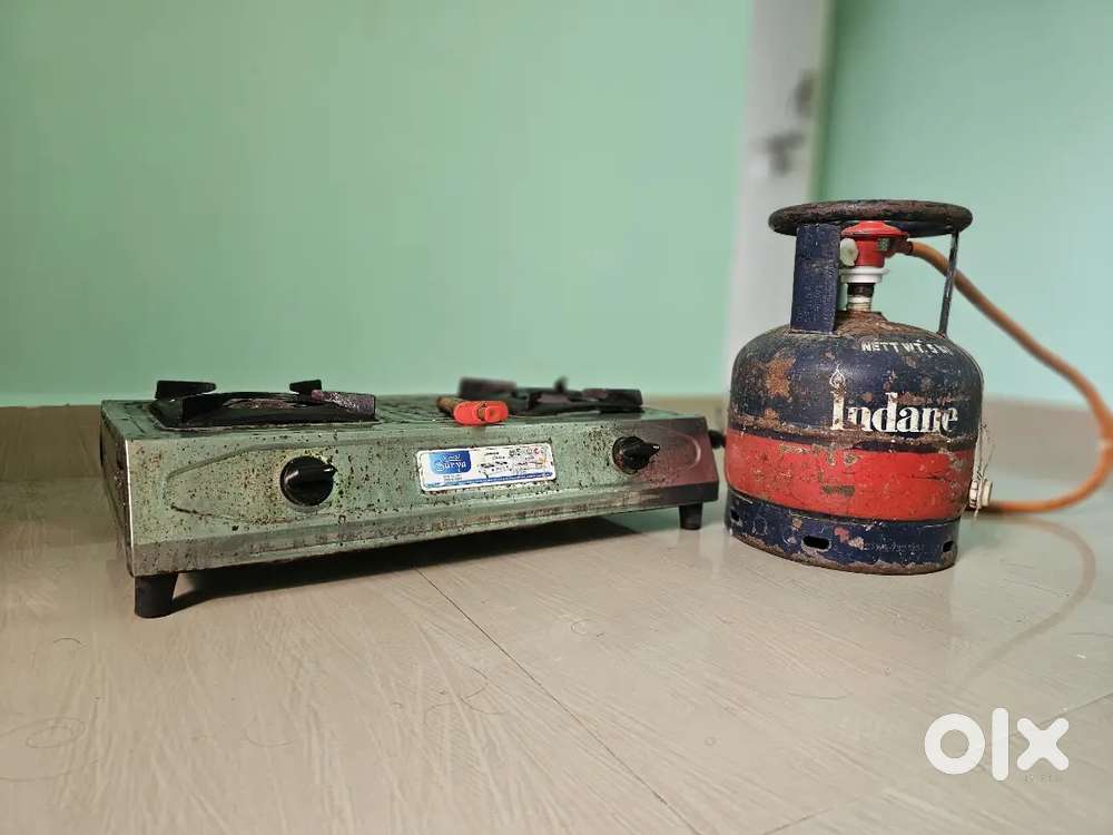 Cylinder+gas stove