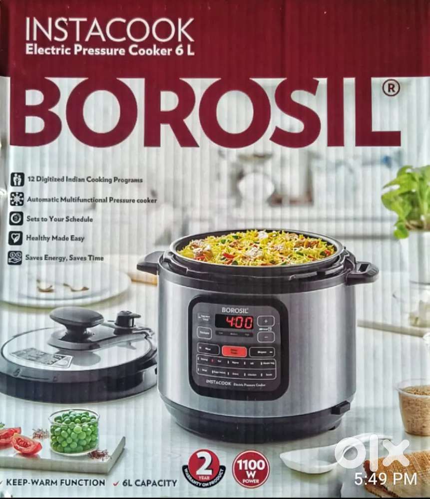 Instacook Electric Pressure Cooker Gift me aaya huaa h