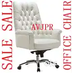New white colour boss chair office furniture revolving chairk