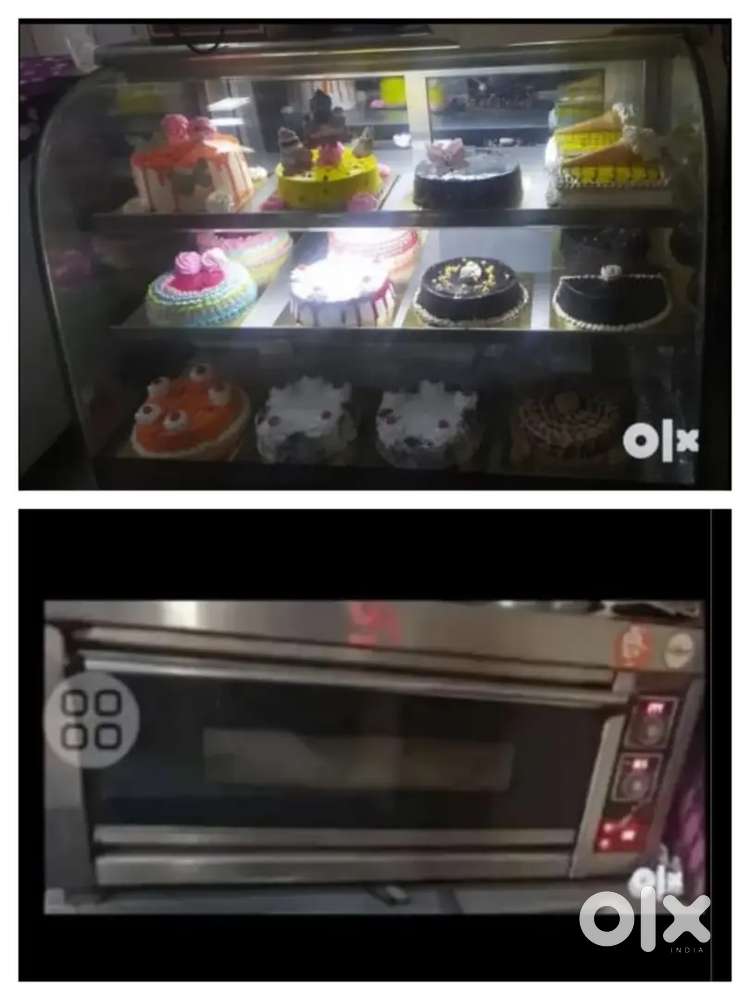 Electric oven 44,000 Cake counter 22,000 Both Redberry company