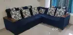5 seater L shape sofa set