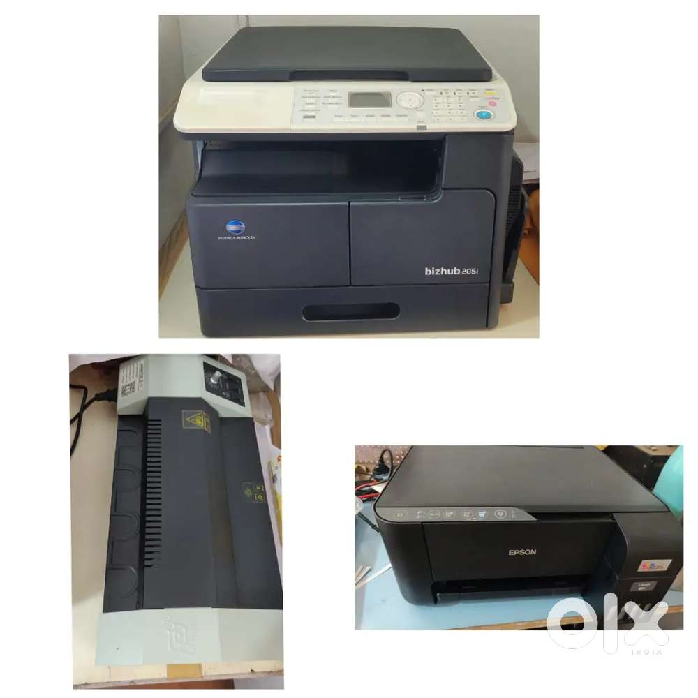 XEROX MACHINE, PRINTER, LAMINATION MACHINE FOR SALE