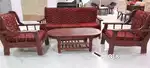 5 seater sofa set with center table.
