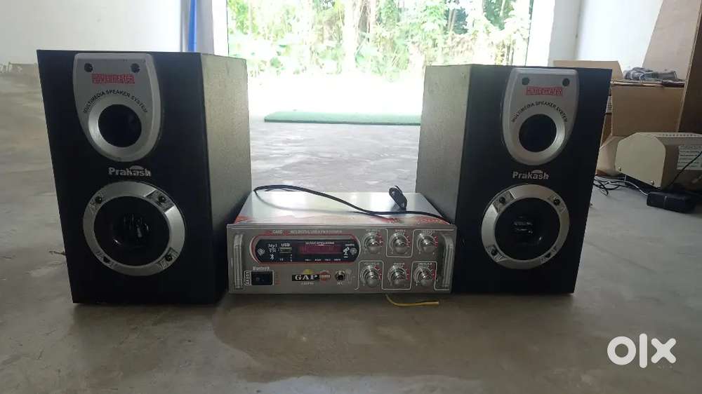Audio amplifier with stereo speaker 2.0 sound system upto 200w