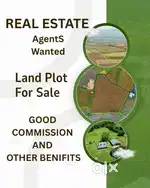 Real Estate Mediator Wanted on Commission Basis ONE SALE ONE LAC