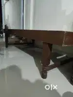 Single sagwaan bed