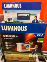1050va luminous inverter 150ah luminous tall tubular battery 19500/—