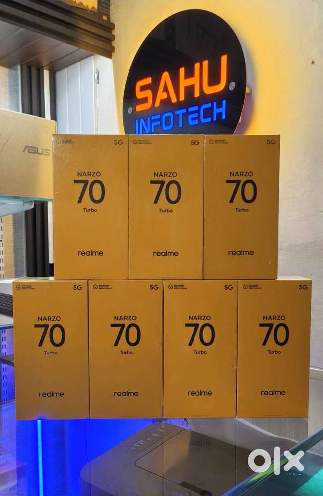 Narzo 70 turbo 5g sealed packed
