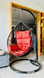Swing chair with stand
