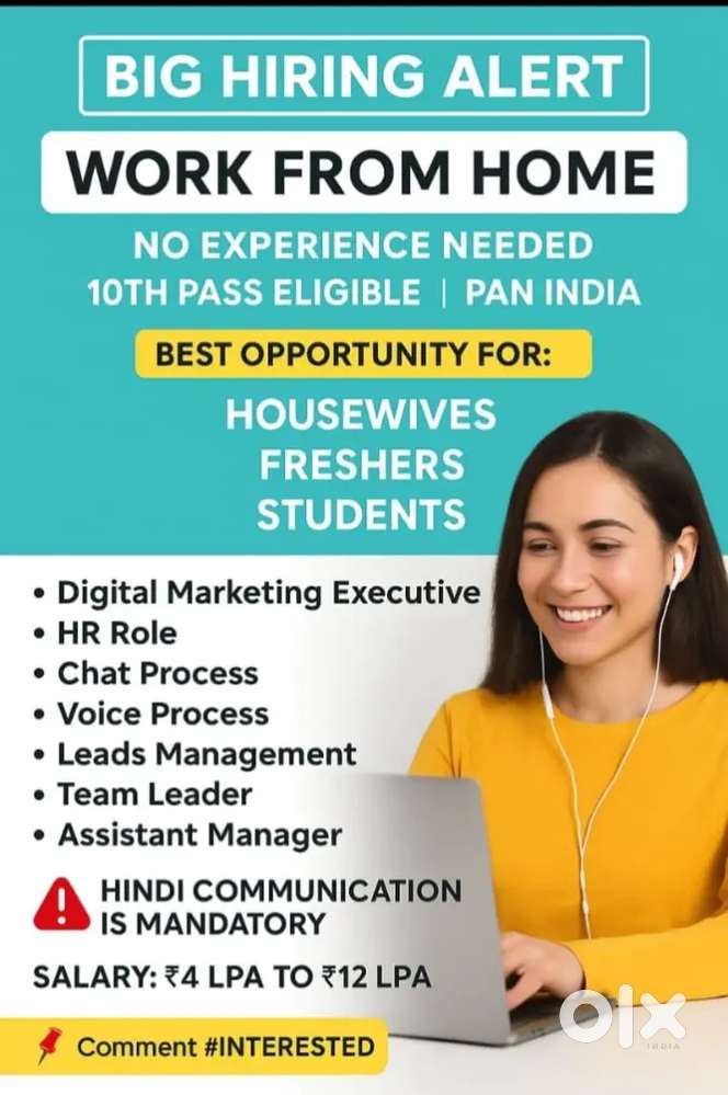 Remot  jobs,daily earning 1000rs+ fresher welcome