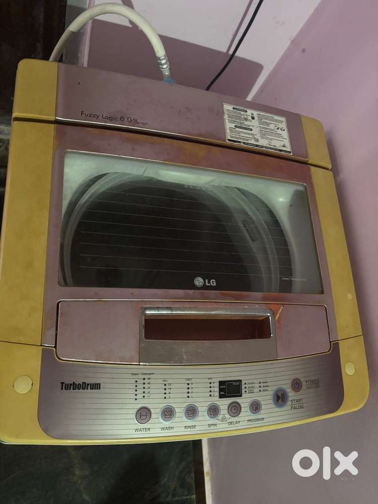 Lg 6 kg fully automatic top load washing machine with fully logic.