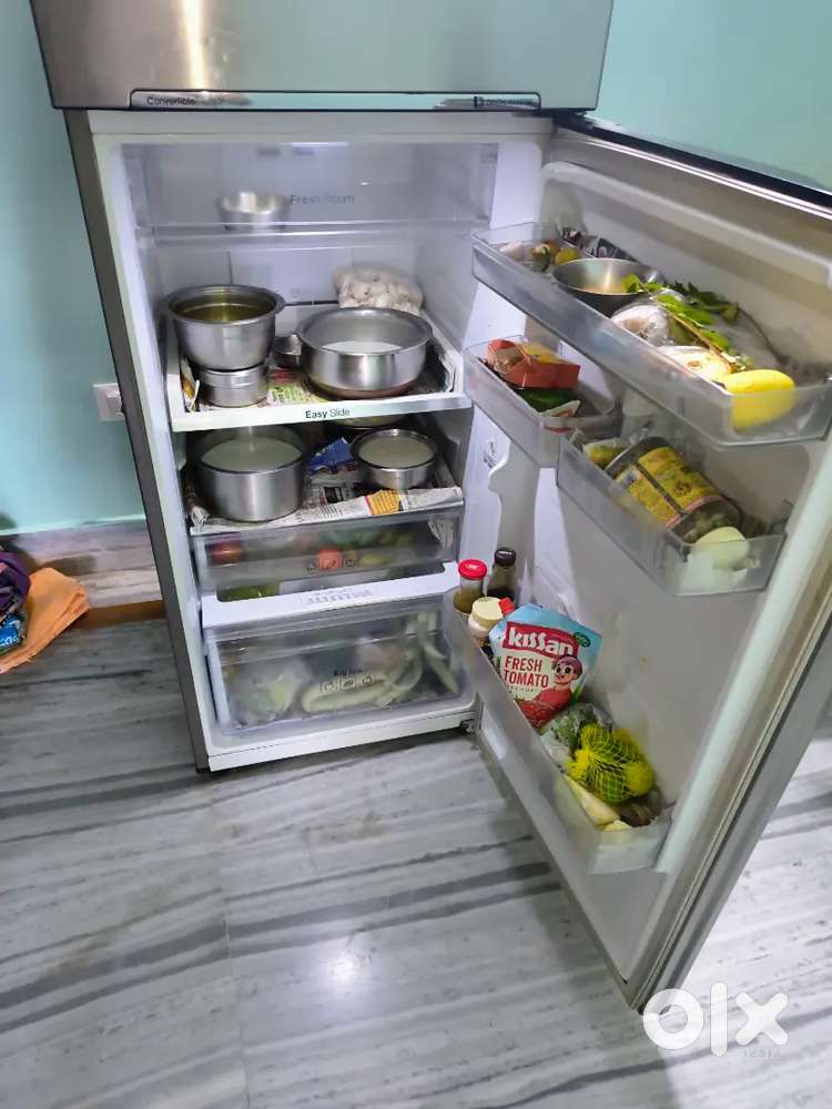 Samsung double door fridge 345 ltr