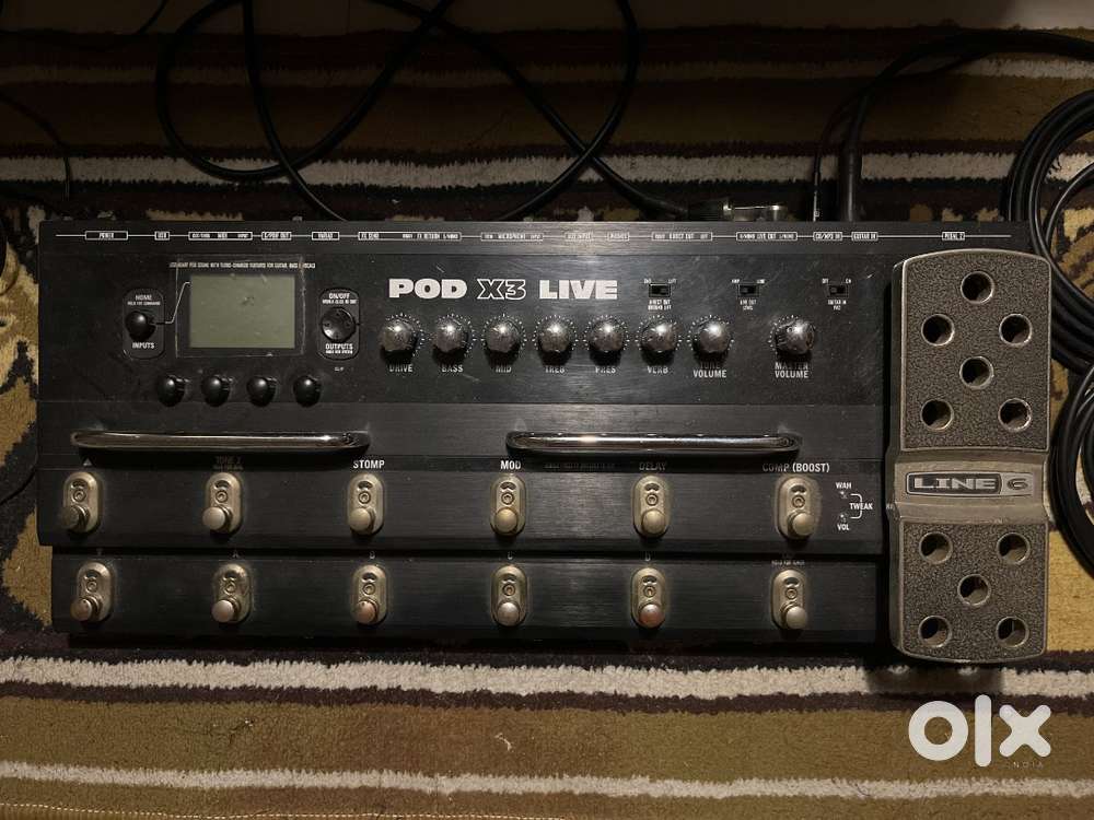 Line 6 Pod X3 Live Guitar Processor