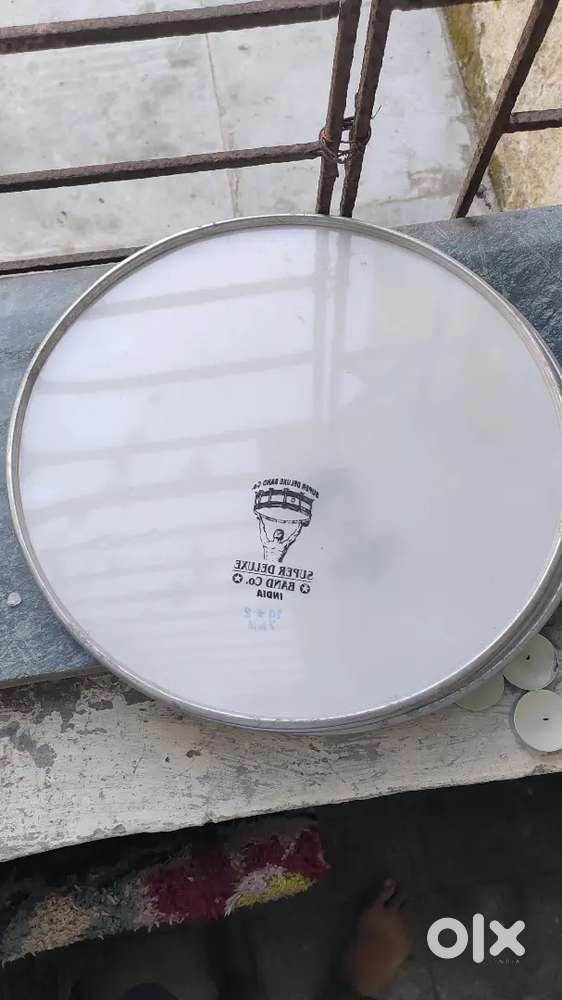 14” Drumheads (7mm) – 2 Pairs (4 pcs) in Excellent Condition