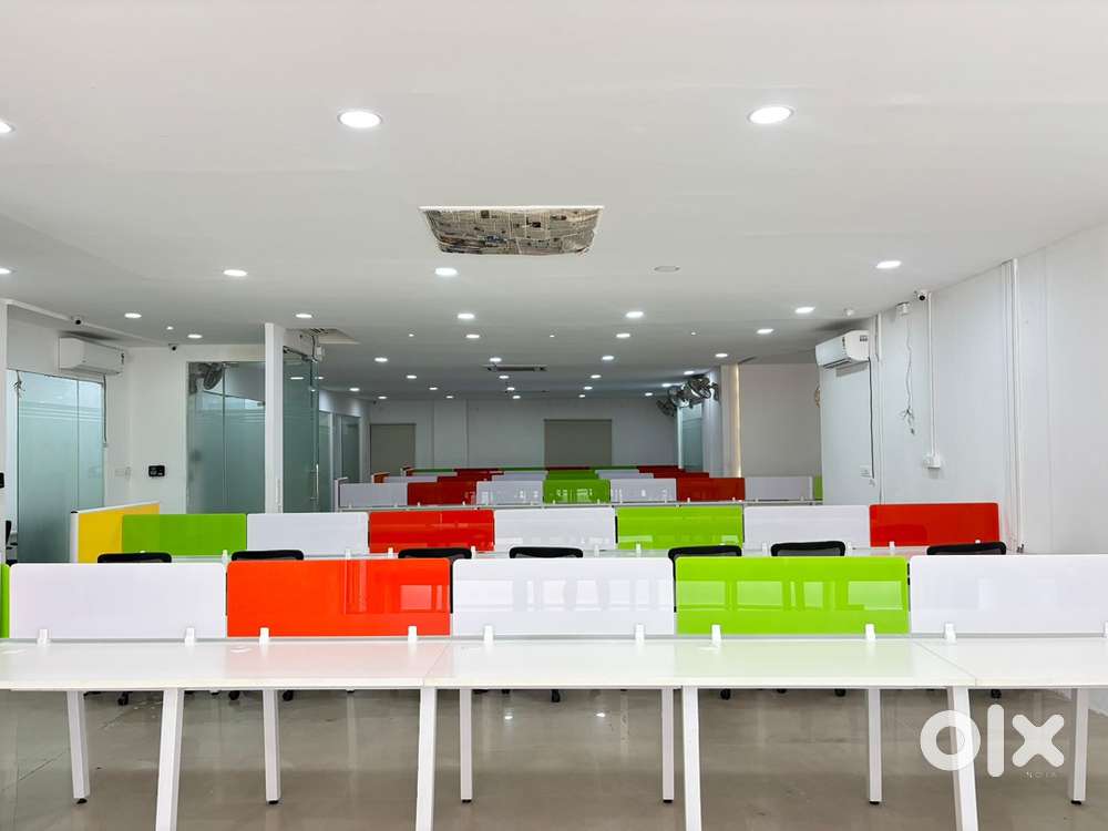 Fully furnished office space of 4080sqft is availabl in Madhapur