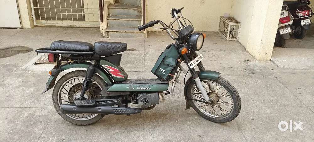 TVS XL with insurance and full tank petrol free