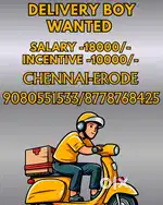 DELIVERY BOY WORK