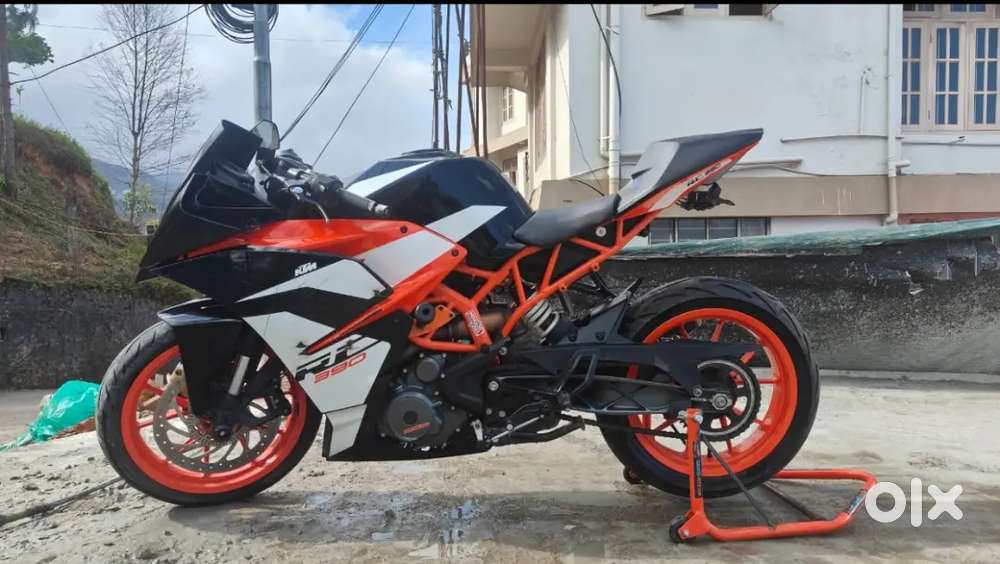 RC 390 , very less driven