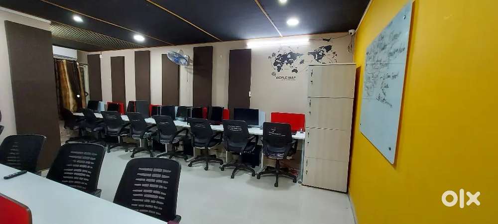 NIGHT Shifts working space with 600 Mbps Backup internet  Plug & play