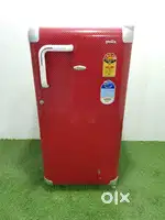 4@6*Red color whirpool genius singledoor fridge wth warranty.
