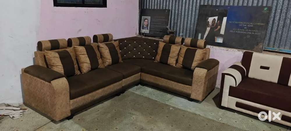 New corner sofa