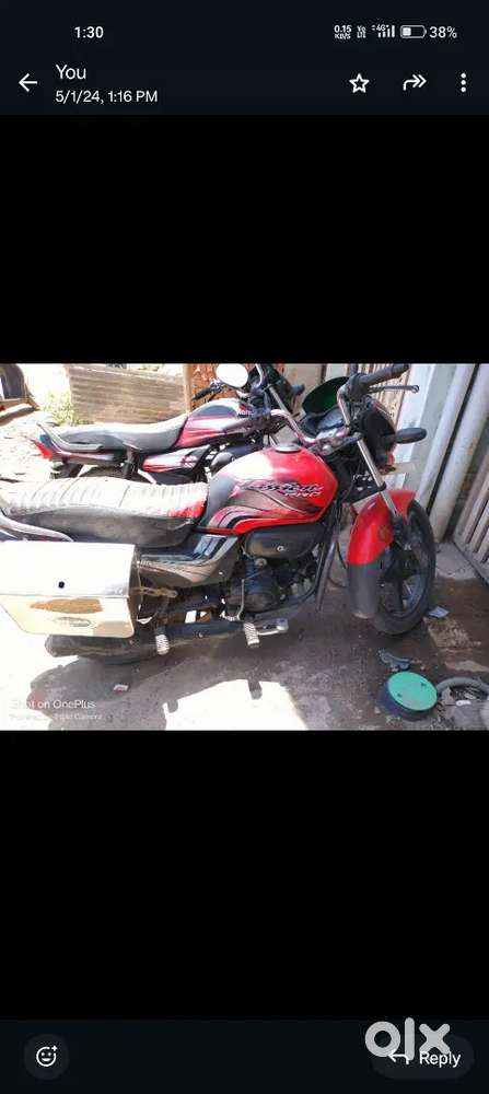 Only office work use bike running good condition no any work