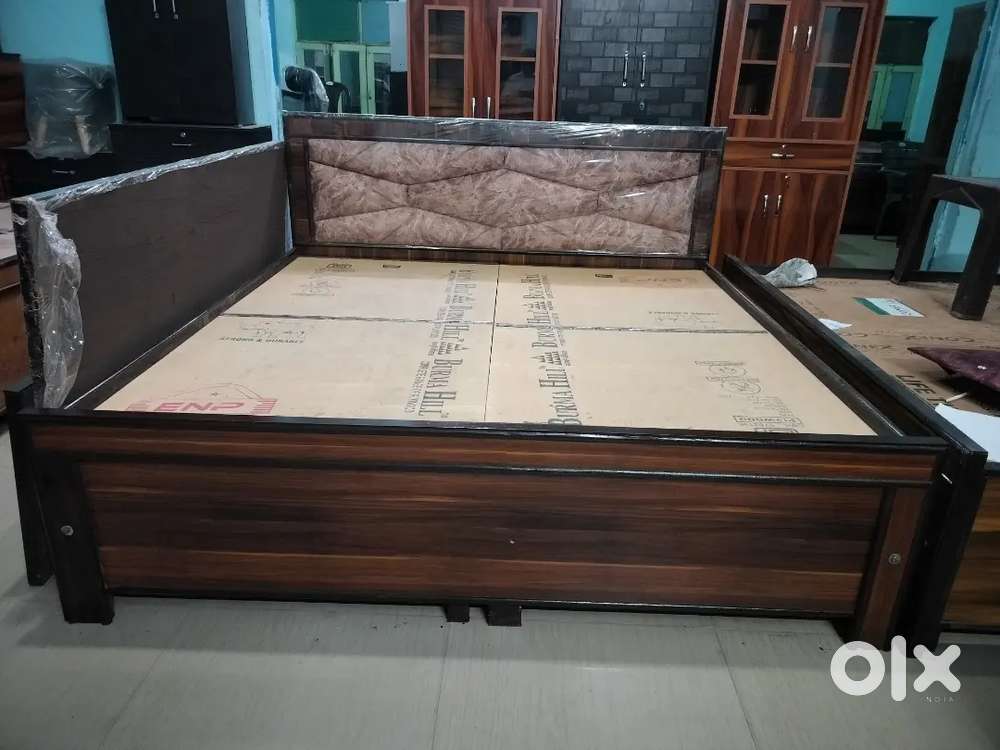 New unused double bed with storage in lowest price