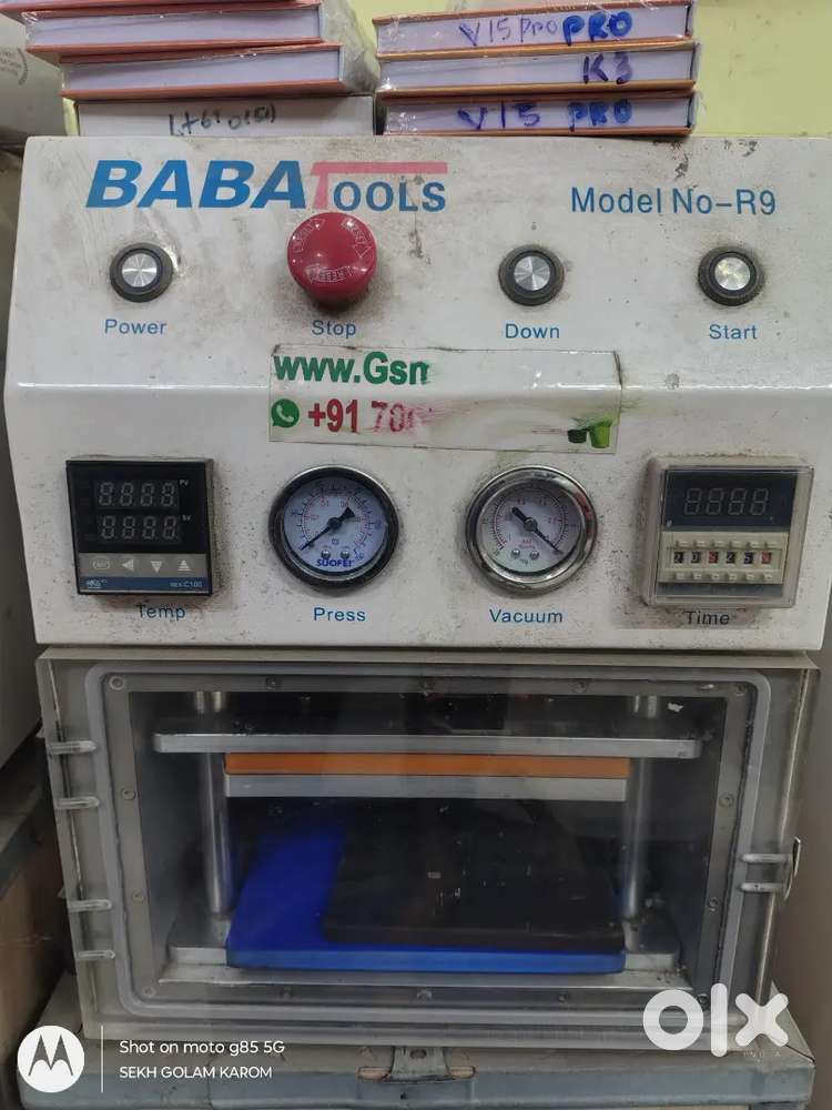 Bubble Remover And Vaccum Machine