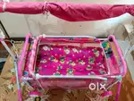 Baby Swing With Mattress And Pillows