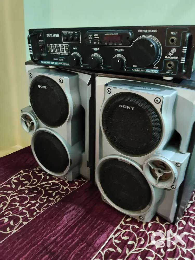 Sony Speaker with amplifier