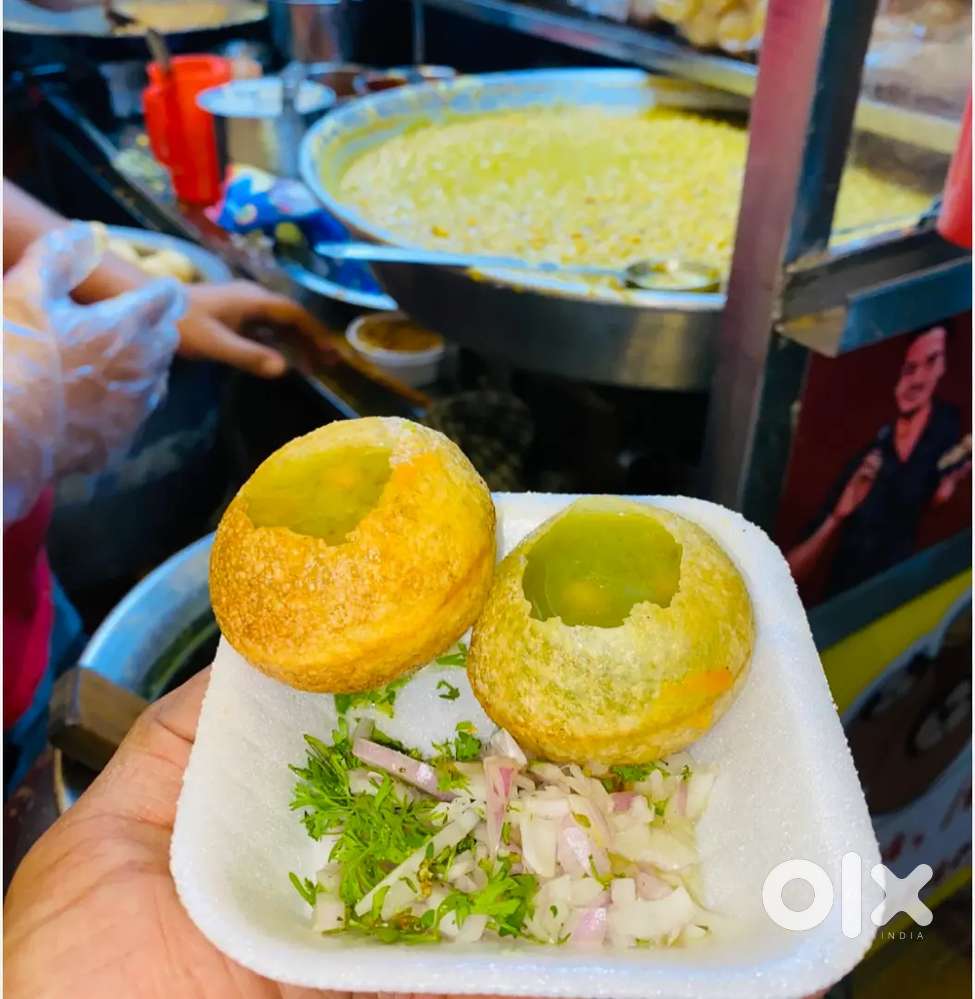 Pani Puri Stall Chef / Chaat Maker