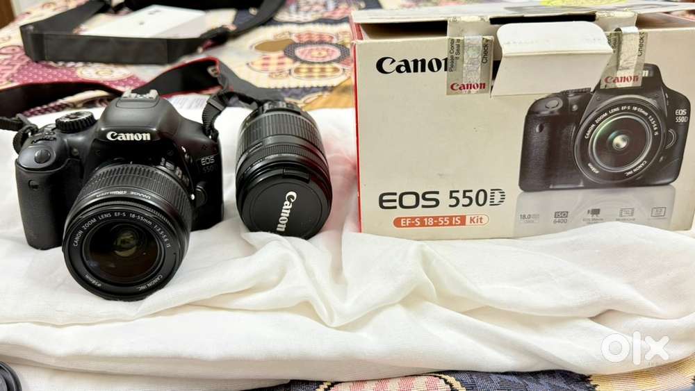 Canon DSLR 550D Mint condition With 55-250 mm Lens
