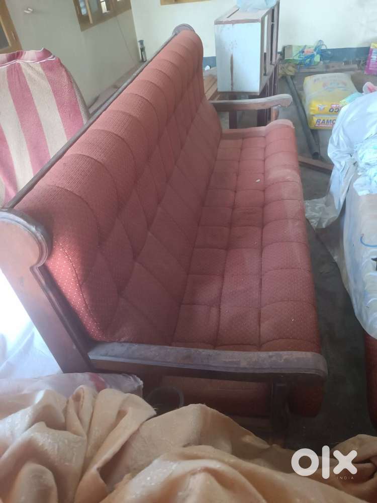 Wooden sofa