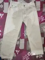 Zara Oversized Jeans biege colour