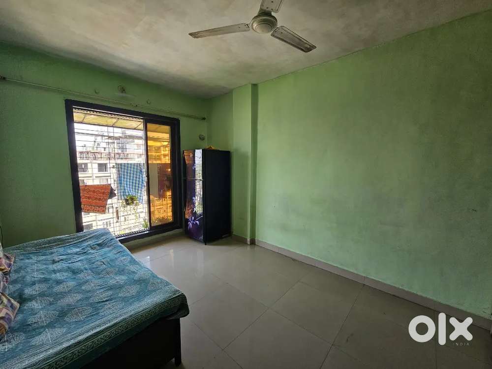 Semi Furnished 1 BHK Flat For Rent Kumbharkhanpada Dombivli West