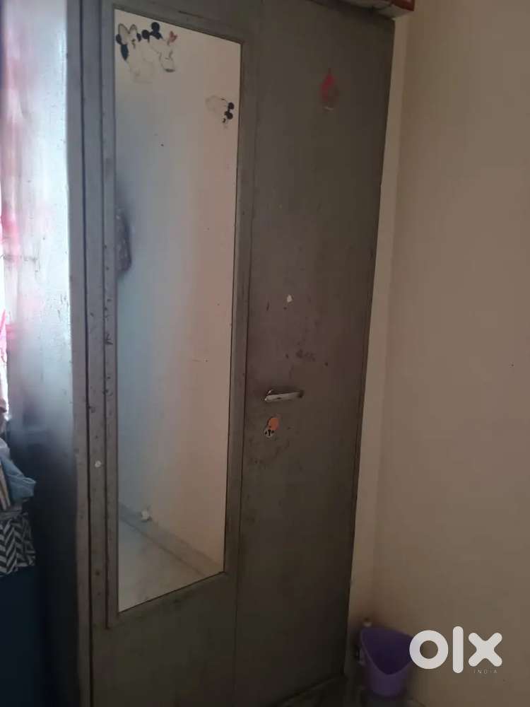 Iron bed with mattress, century mattress, iron wordrobe