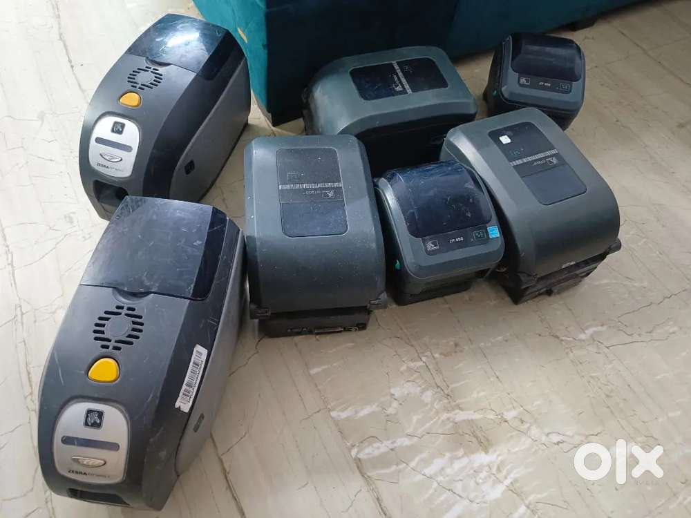 Zebra  barcode printers lot  at throw away price.