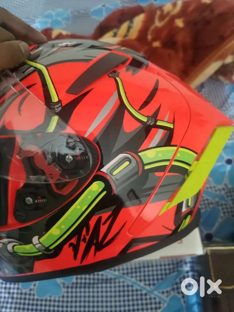 IGN trever orange glossy helmet , gloves or balaclava combo sale