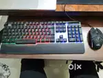 Wired gaming keyboard and Mouse with backlit