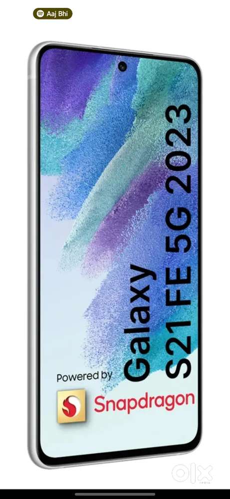 Samsung s21 fe, 8/256 internal and cashify bill,box or sell phone