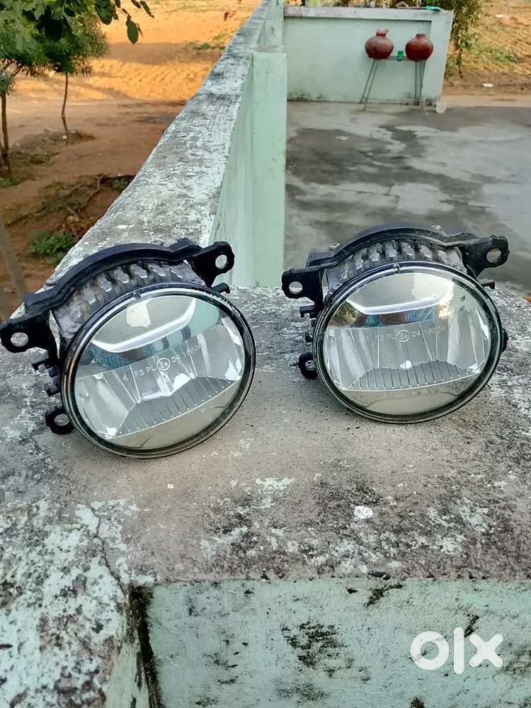 Brezza zxi + OEM fog lights