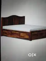 Wooden bed