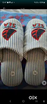 Cushion slippers for home